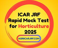 Rapid Horticulture Mock Test series 2025